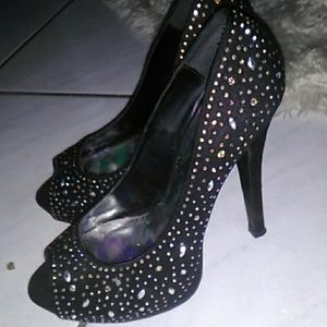 Black sparkle